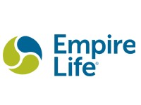 Empire life logo on a white background.